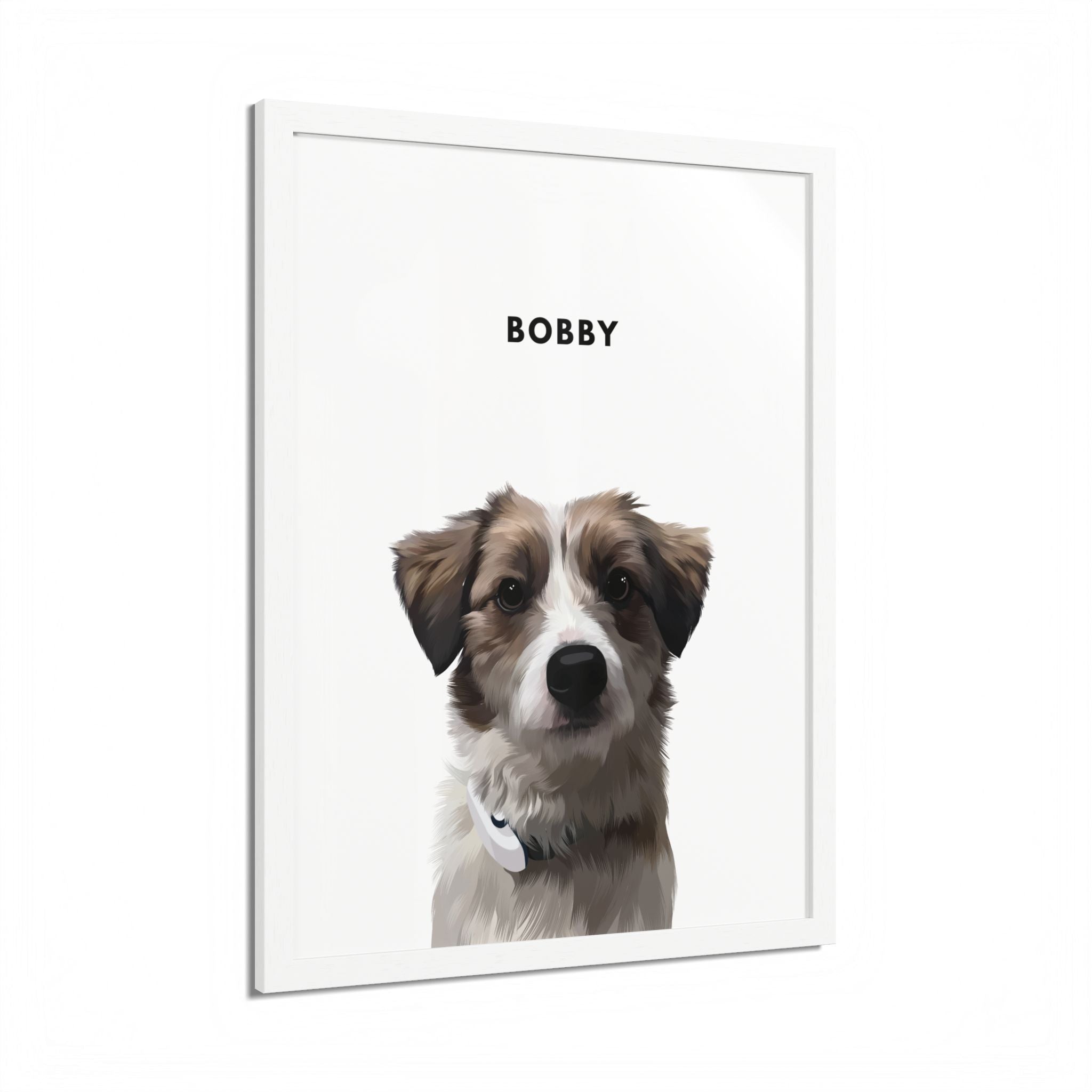 Modern Pet Portrait - Digital File