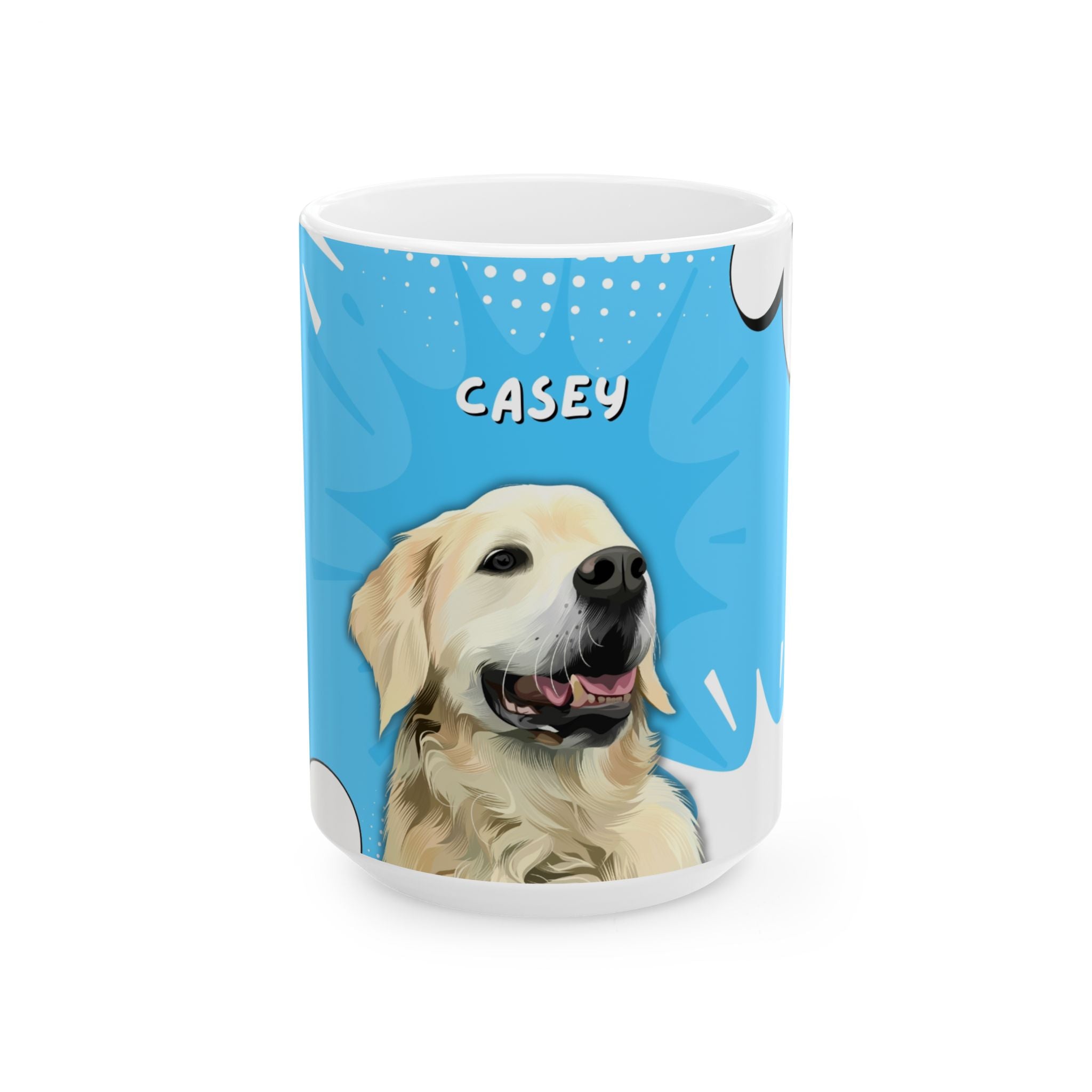Custom pet print - Mug Print custom Background