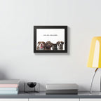 Modern Pet Portrait - Frame Print - Four Pet