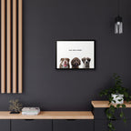 Modern Pet Portrait - Frame Print - Three Pet