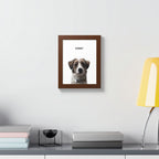 Modern Pet Potraits - Frame print - One Pet