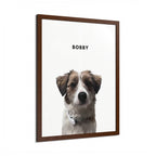 Modern Pet Potraits - Frame print - One Pet