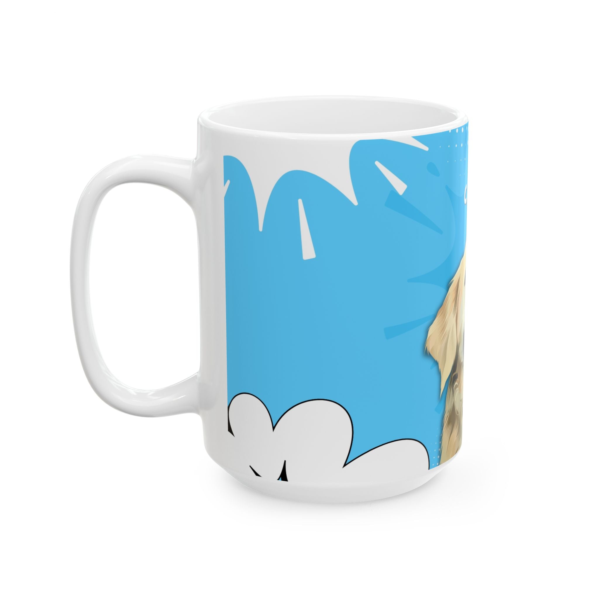 Custom pet print - Mug Print custom Background