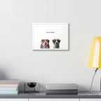 Modern Pet Portrait - Digital File Only - Two Pet