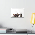 Modern Pet Portrait - Frame Print - Three Pet